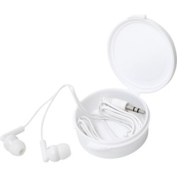 Earphones In Clip Case