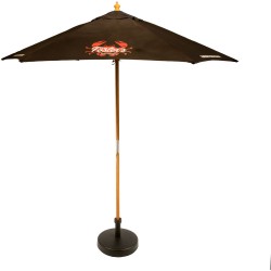 2m Wooden Parasol