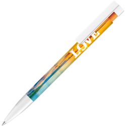 Senator Liberty Polished Plastic Ballpen With Xtreme Branding