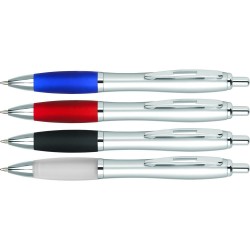 Curvy Silver Ballpen