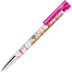 Senator Liberty Plastic Ballpen With Metallised Nose Cone & Xtreme Branding