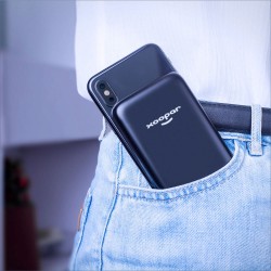 Xoopar Bubble Bang Wireless Charging Powerbank - Black