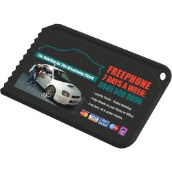 Ice Scraper Credit Card Shape