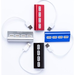 4 Ports Usb Aluminium Alloy Hub