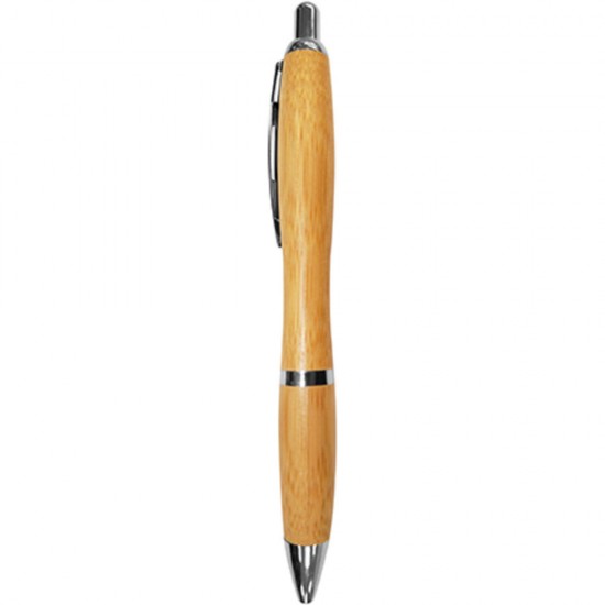 Curvy Bamboo Ballpen - Natural Curvy Bamboo Ballpen - Natural
